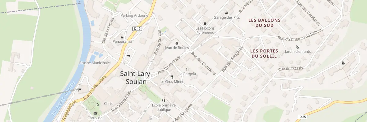 Plan du 21 Rue Vincent Mir à Saint-Lary-Soulan