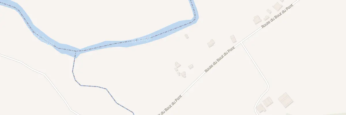 Plan du 2308 Rte du Bout du Pont à La Sauvetat-du-Dropt
