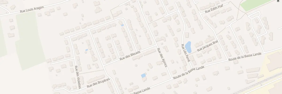 Plan du 2 Rue des Primevères à Champagné