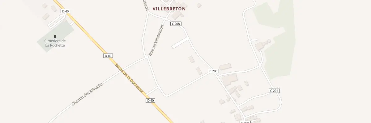 Plan du 138 Rue des Colporteurs à La Rochette