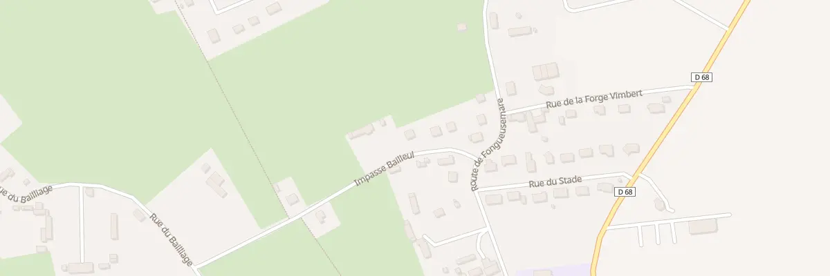 Plan du 58 Imp Bailleul à Écrainville