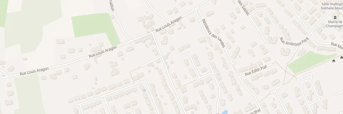 Plan du 5 Rue des Ajoncs à Champagné