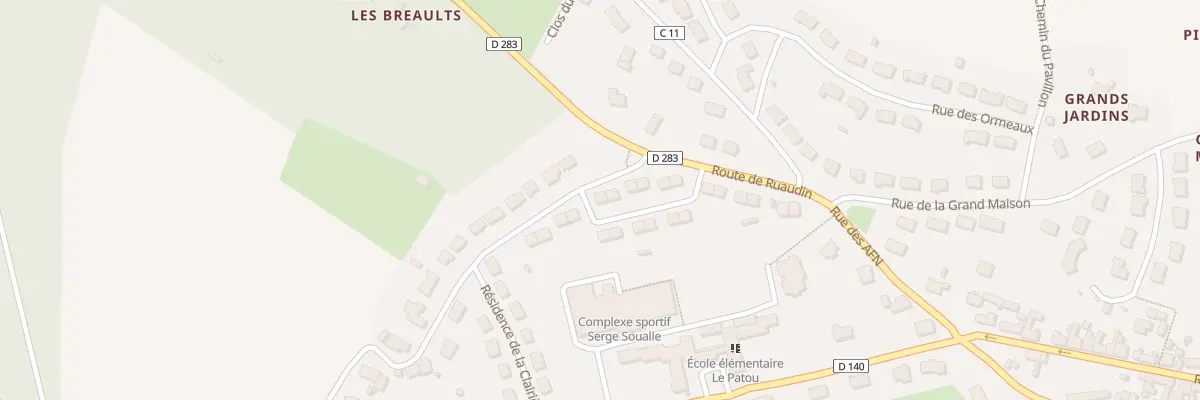 Plan du 5 Res les Pins à Saint-Mars-d’Outillé