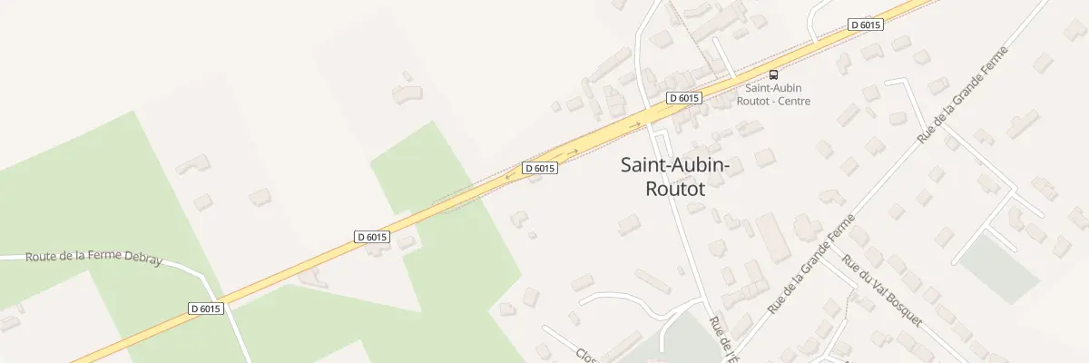 Plan du 22 Route Départementale 6015 à Saint-Aubin-Routot