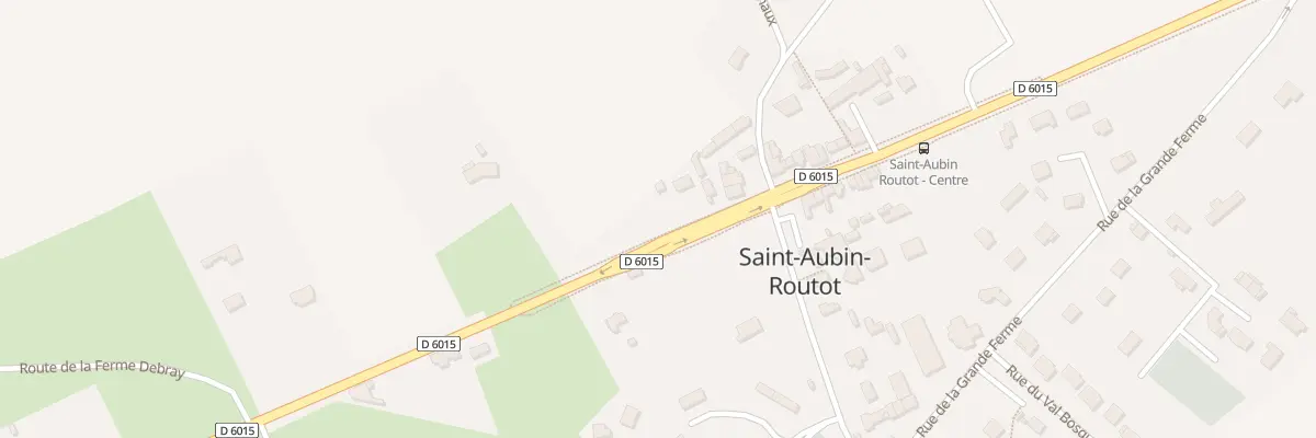 Plan du 17 Route Départementale 6015 à Saint-Aubin-Routot