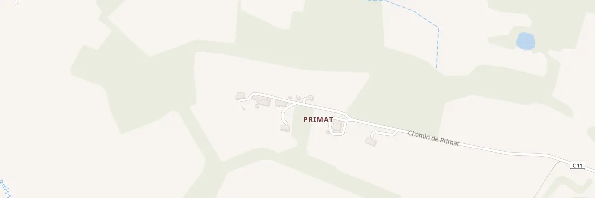 Plan du 936 Chem de Primat à Marambat
