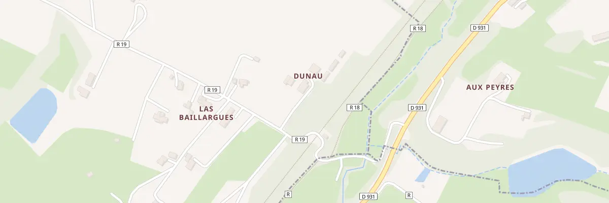 Plan du 5096 A Dunau à Mouchan