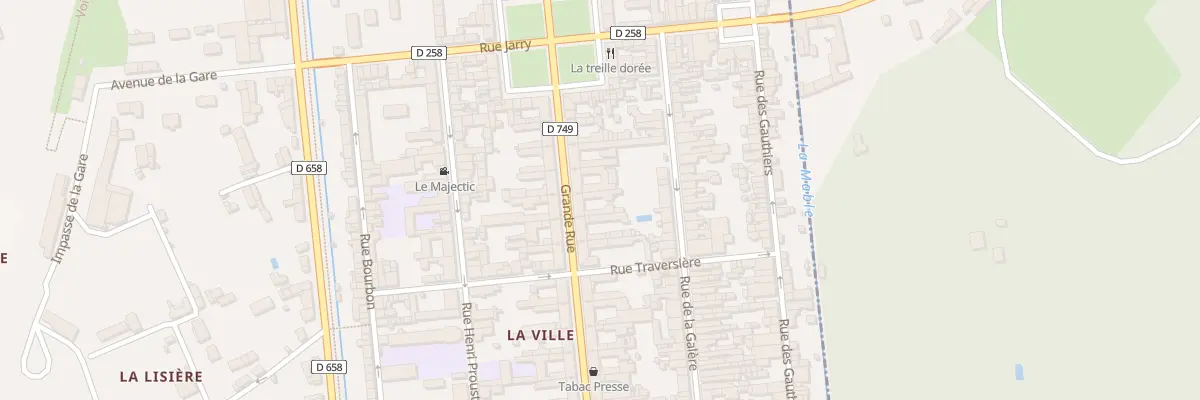 Plan du 17 Grande Rue à Richelieu