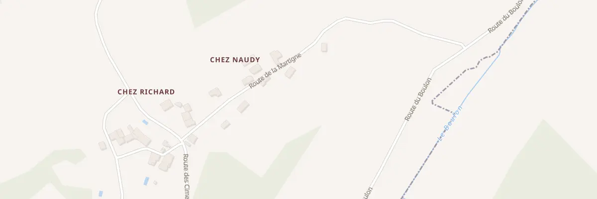 Plan du 194 Rte de la Martigne à Allemans