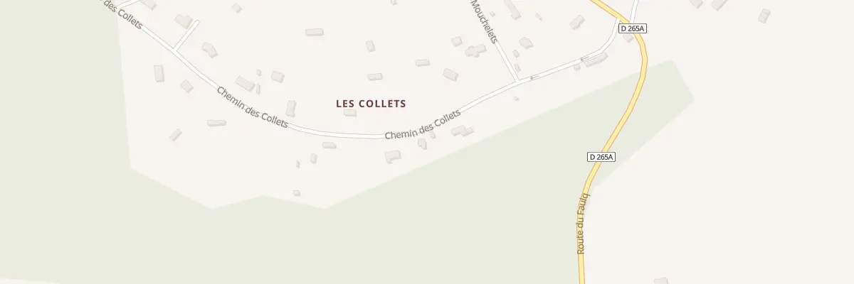 Plan du 249 Che des Collets au Pin