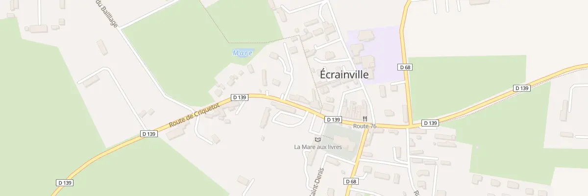 Plan du 135 Le Village à Écrainville
