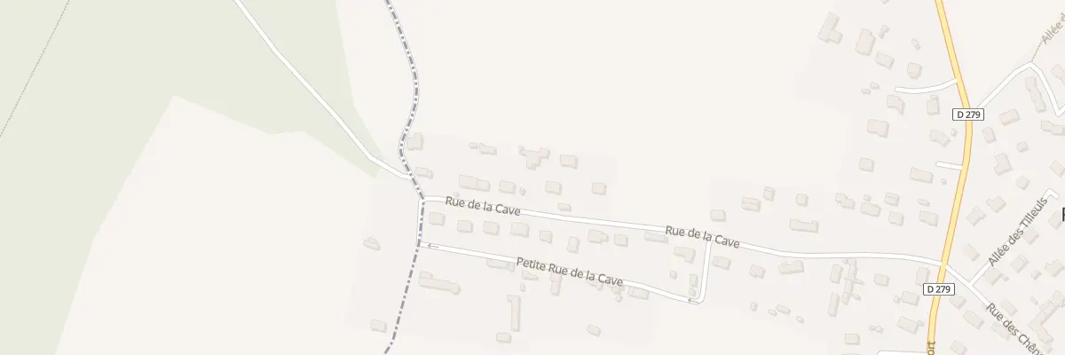 Plan du 368 Rue de la Cave à Froberville