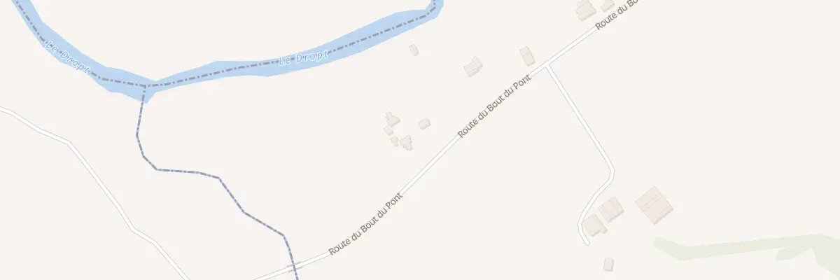Plan du 2284 Rte du Bout du Pont à La Sauvetat-du-Dropt