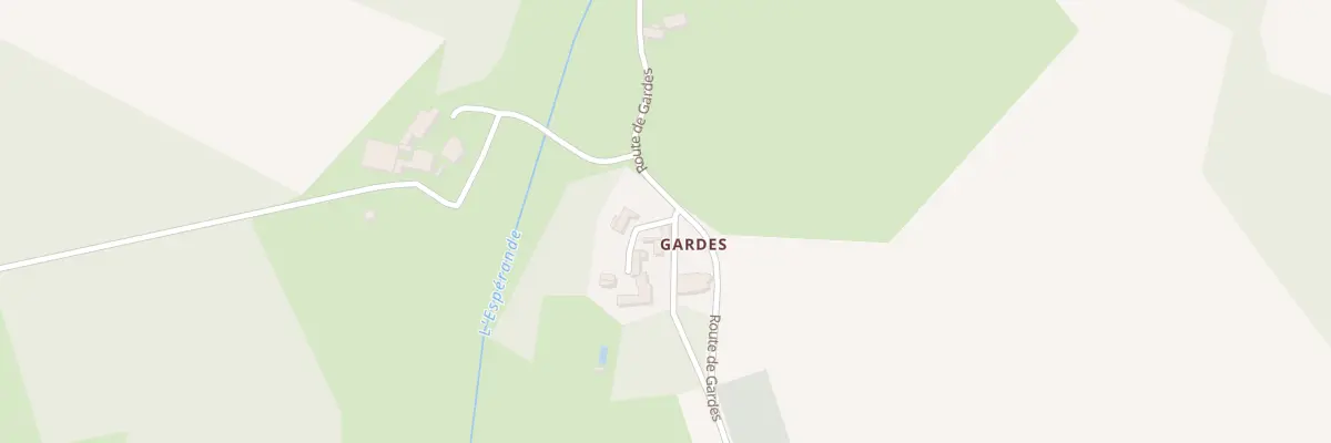 Plan du 5027 Le Bourg - Gardes Le Ponta à Magnac-lès-Gardes