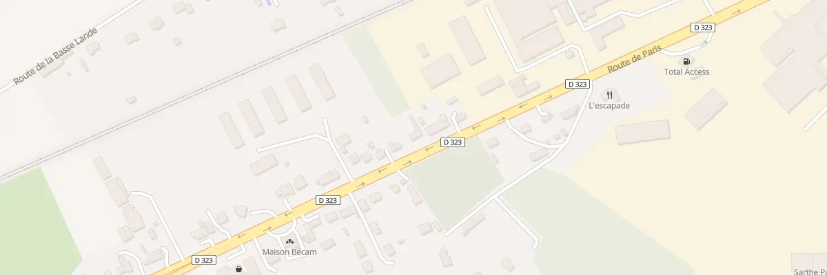 Plan du 36 Rte de Paris à Champagné