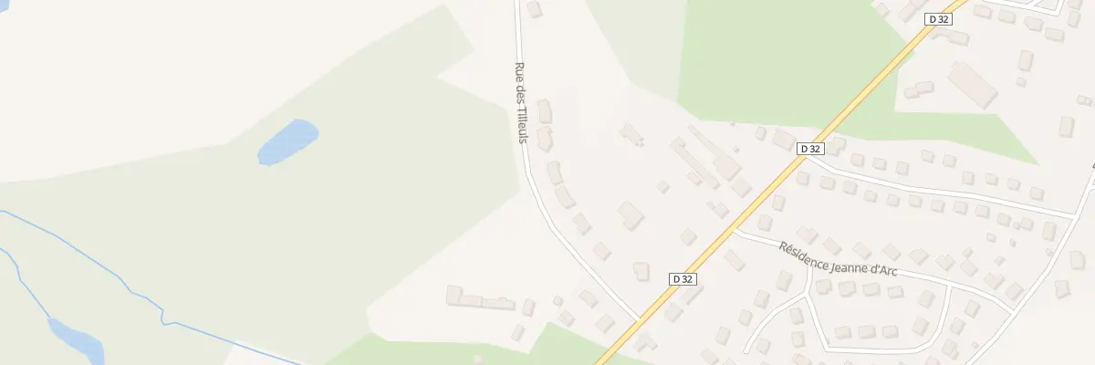 Plan du 8 Rue des Tilleuls à Saint-Mars-d’Outillé