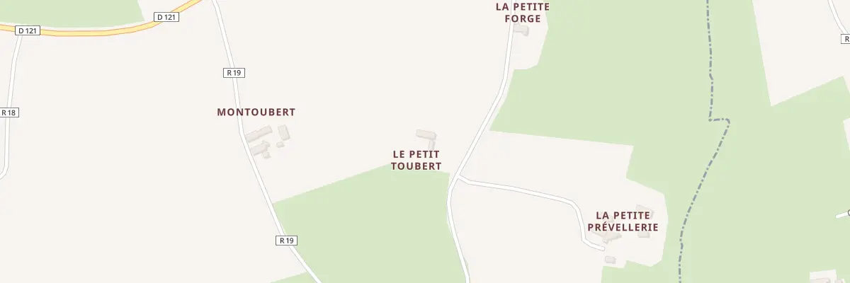 Plan du 5166 Le Petit Toubert à Mézières-sur-Ponthouin