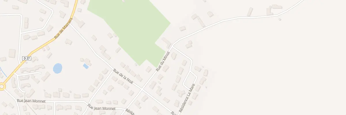 Plan du 42 Rue du Minot à Marolles-les-Braults