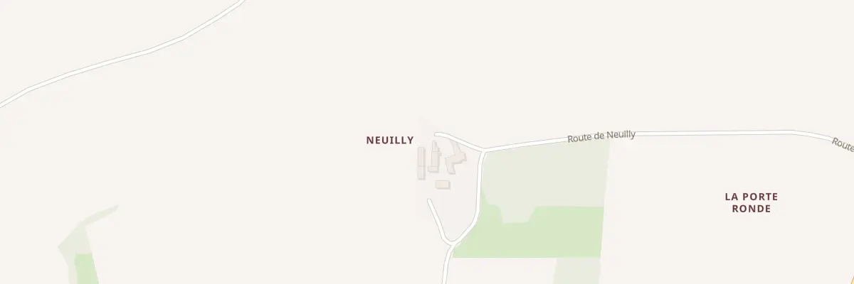 Plan du 3 Rte de Neuilly à Lémeré