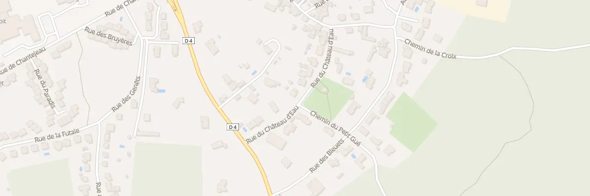 Plan du 10 Rue du Chateau d’eau à Saint-Benoît
