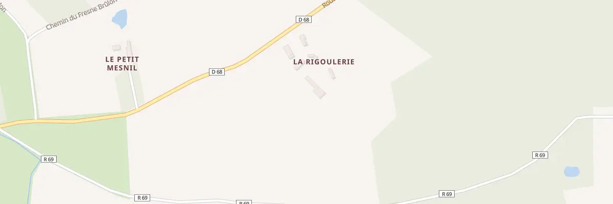 Plan du 1280 Rte de Souvigné à Courcelles-de-Touraine