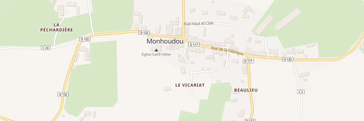 Plan du 4 Rue du Picaër à Monhoudou