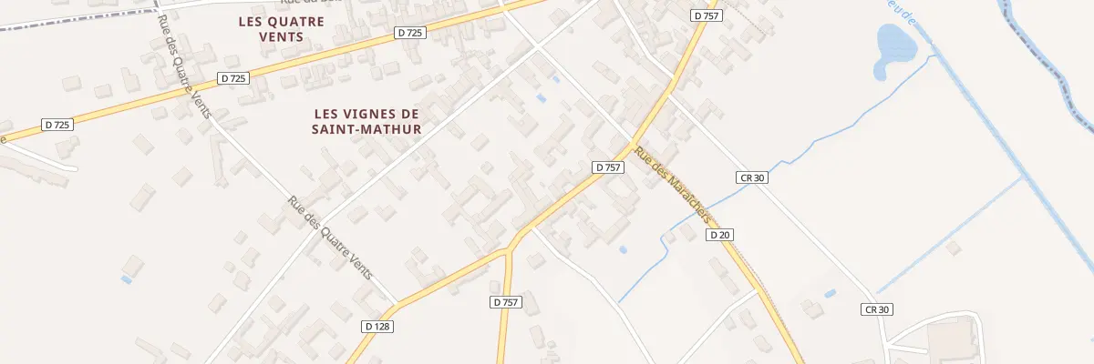 Plan du 34 Rue Leon Gambetta à Lencloître
