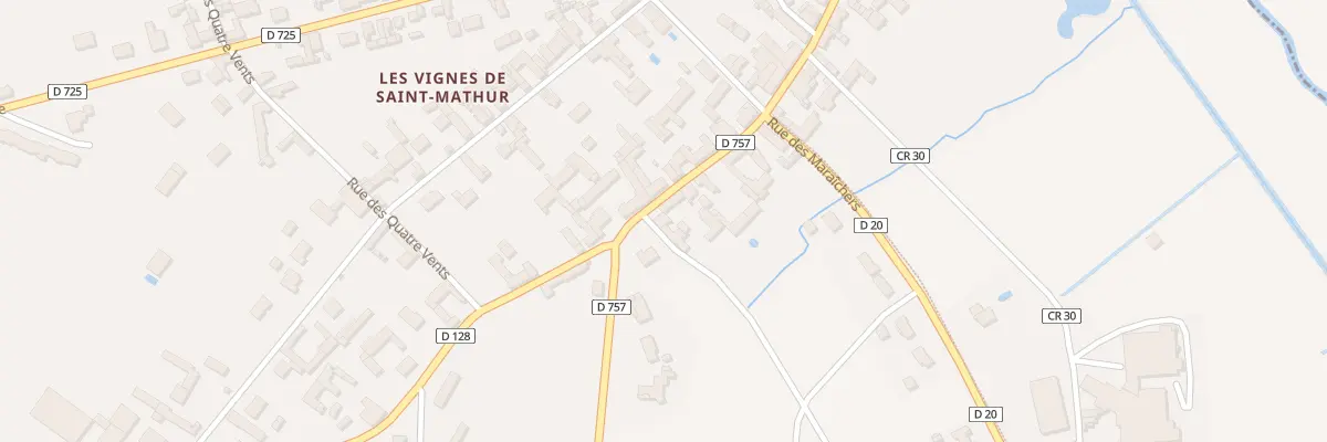 Plan du 57 Rue Leon Gambetta à Lencloître