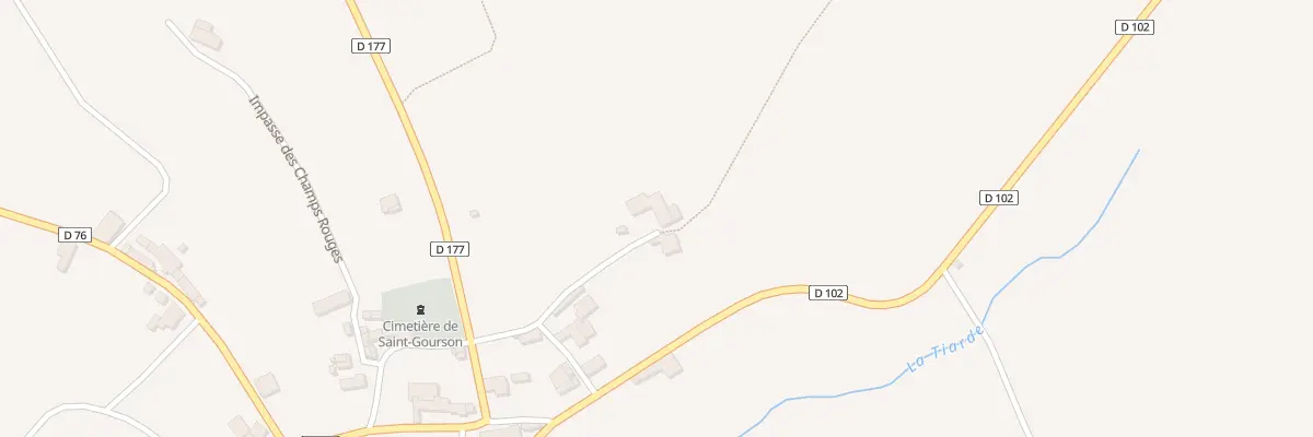 Plan du 5 Imp des Tilleuls à Saint-Gourson