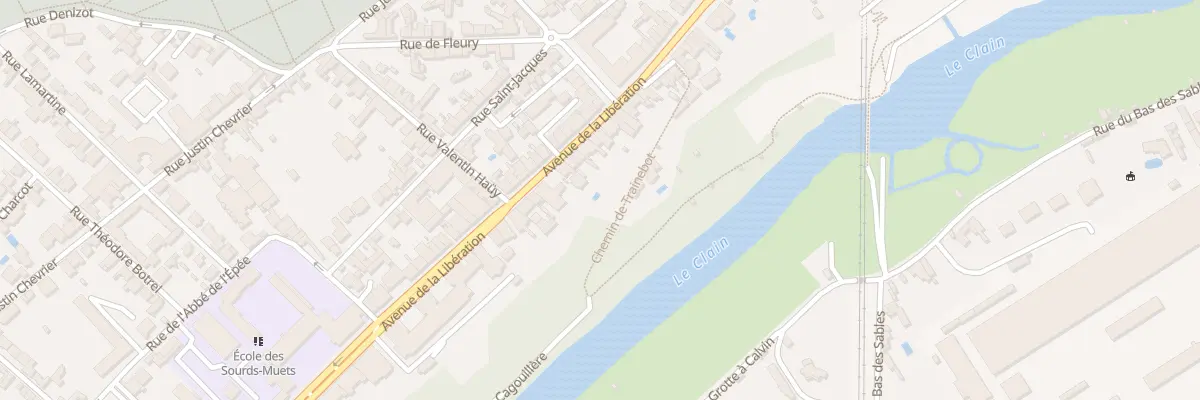 Plan du 61B Av de la Libération à Poitiers