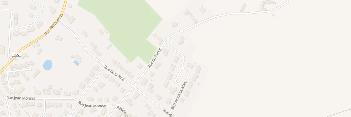 Plan du 6 Res La Mare à Marolles-les-Braults