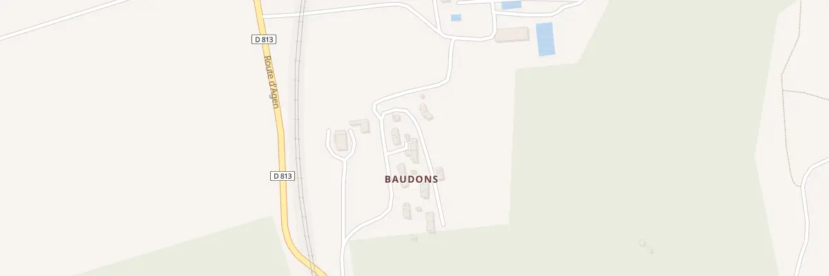 Plan du 5189 Baudons à Nicole