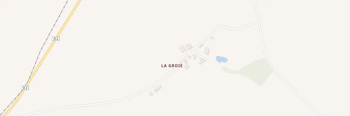 Plan du 3 La Groie à Champagné-Saint-Hilaire