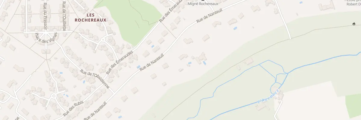 Plan du 56 Rue de Nanteuil à Migné-Auxances