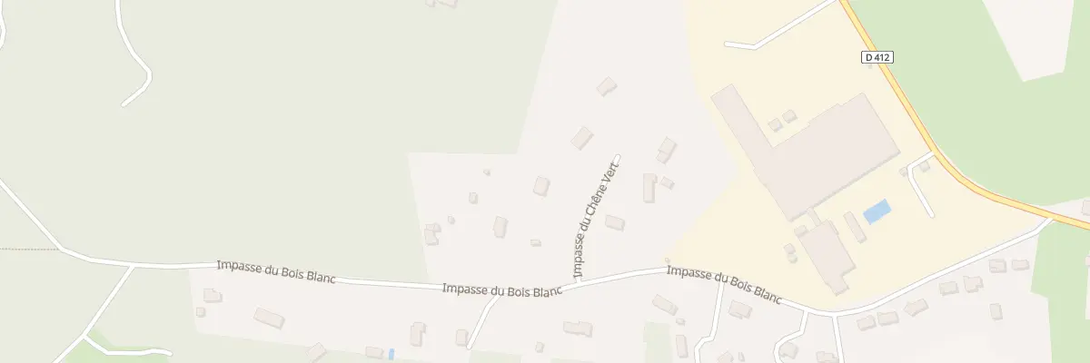 Plan du 2 Imp du Chêne Vert à Chazelles
