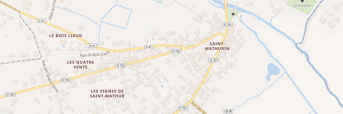 Plan du 2 Rue des Sables à Lencloître
