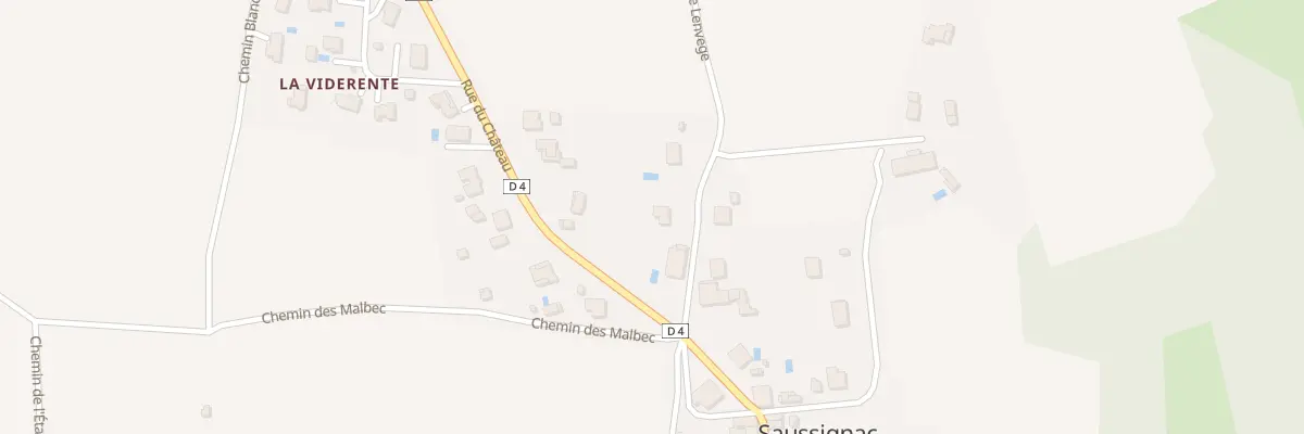 Plan du 134 A Feynou à Saussignac