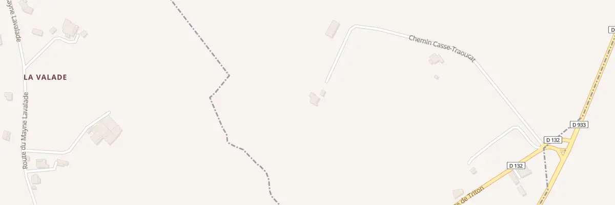 Plan du 495 Che Casse-traoucat à Puysserampion