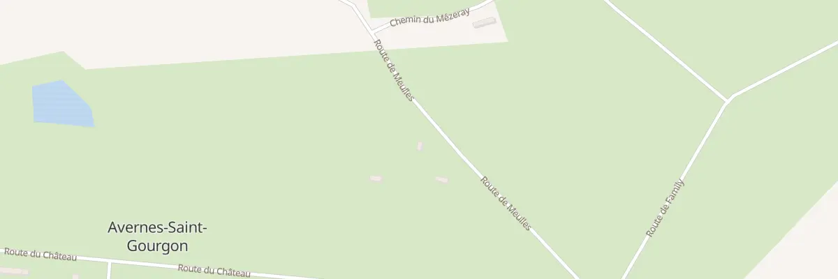 Plan du 5000 La Briqueterie à Avernes-Saint-Gourgon