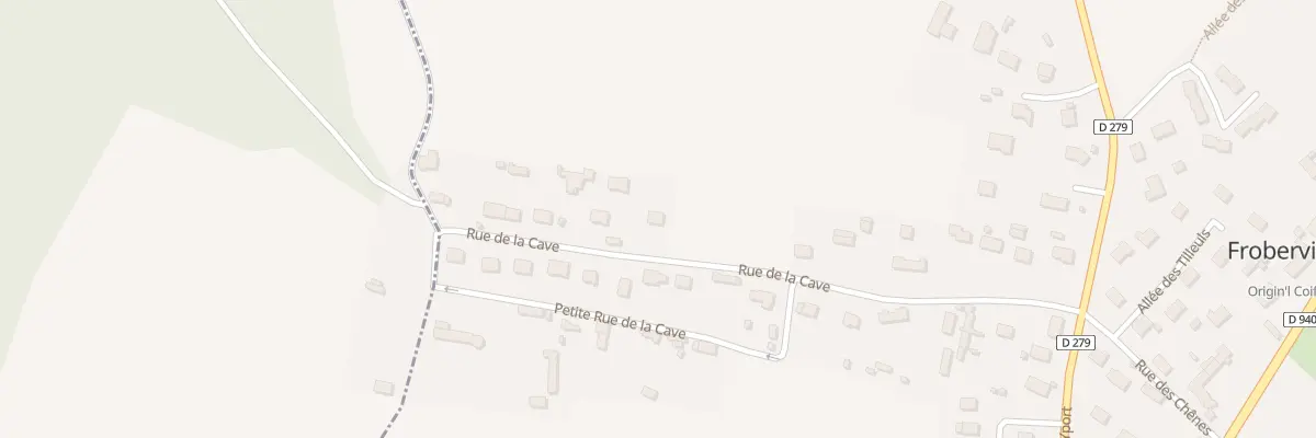 Plan du 312 Rue de la Cave à Froberville