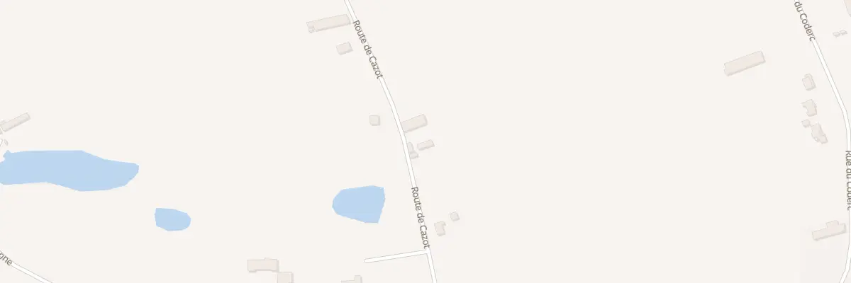 Plan du 395 Rte de Cazot à Saint-Médard-de-Mussidan