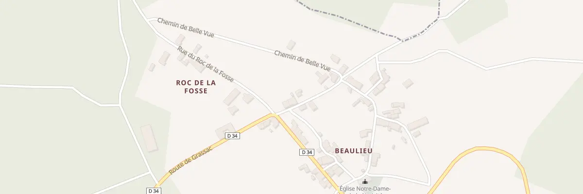 Plan du 3 Rue du Muguet à Dignac