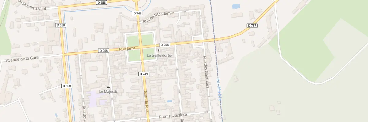 Plan du 85A Rue de la Galère à Richelieu