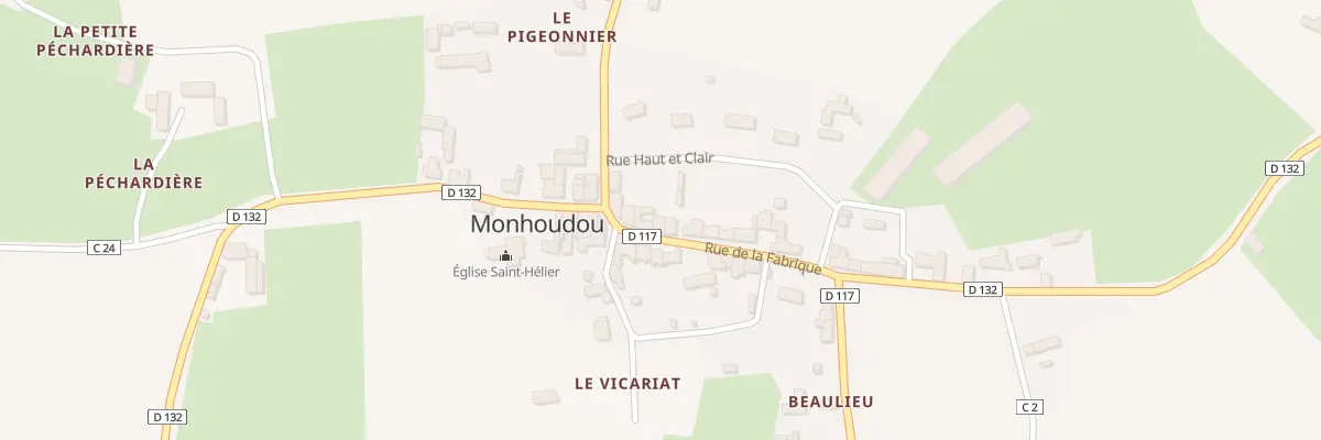 Plan du 7 Rue de la Fabrique à Monhoudou