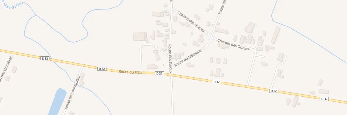 Plan du 2 Rte des Feroux à Saint-Pierre-d’Eyraud