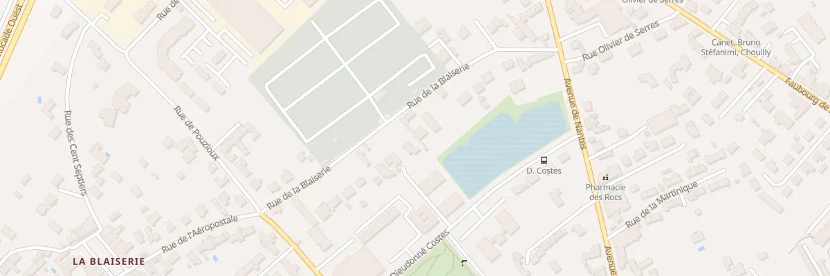 Plan du 27 Rue de la Blaiserie à Poitiers