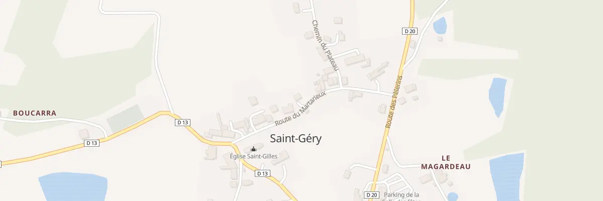 Plan du 15A Le Bourg Nord à Saint-Géry
