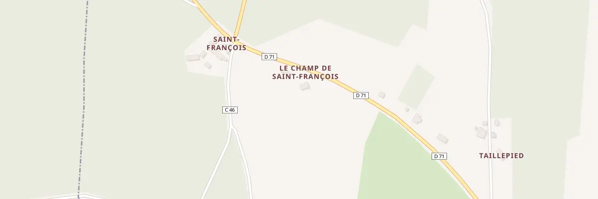 Plan du 5073A Saint Francois à Lavernat