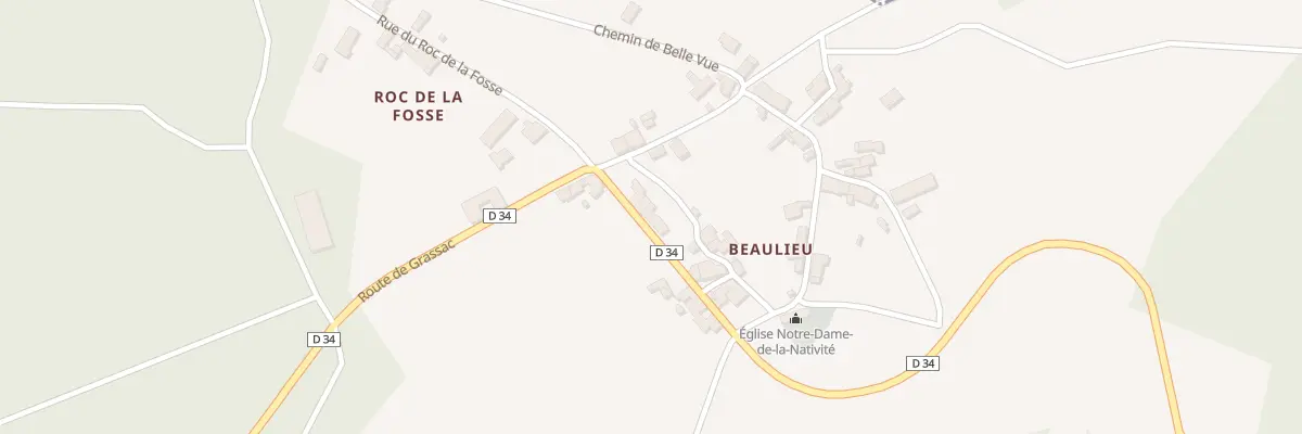 Plan du 5298 Beaulieu à Dignac