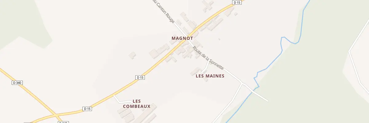 Plan du 5090 Chez Magnot à Ventouse